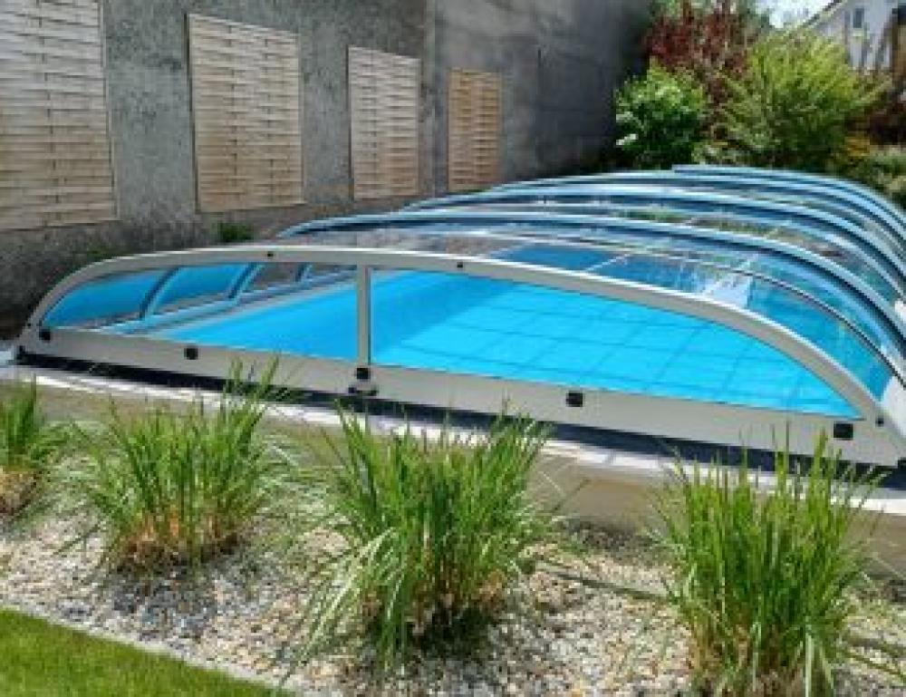 Poolüberdachung Arizona Exklusiv, hohe Ausführung